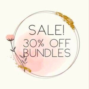 SNOW DAY SALE🥶🥶🥶🥶 Bundle and Save!!! 2 items 30% off 🥳🥳🥳🥳🥳🥳